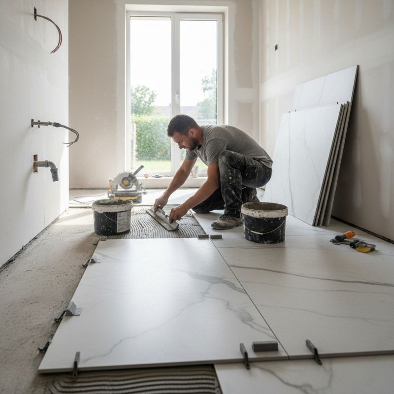 Porcelain Tile Installation